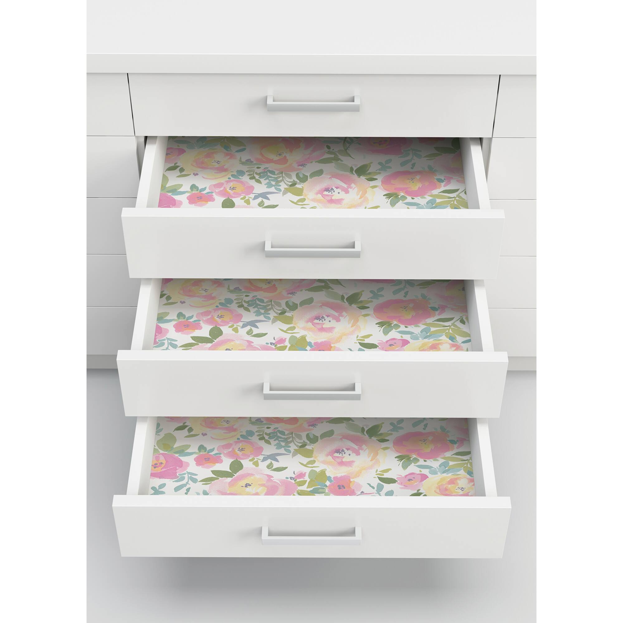 NuWallpaper Pink Gracelyn Flower Peel & Stick Wallpaper